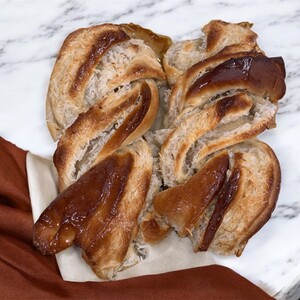 Rosca com creme de coco