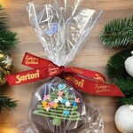 Panettone bites- chocolate ao leite recheado com panettone