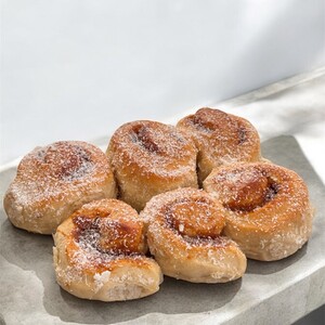 Fatia hungara com creme de coco