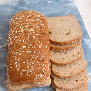 Pão de aveia e fibras